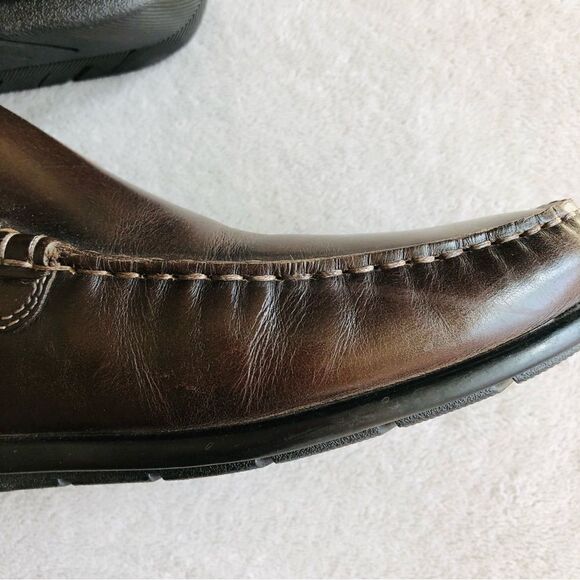 Ecco Men’s Brown Classic Moc 2.0 Loafer - Picture 7 of 16
